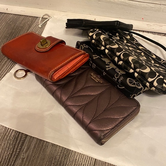 Y2K Coach & Kate Spade Wallets wristlets bags lot 💼 - Picture 16 of 17